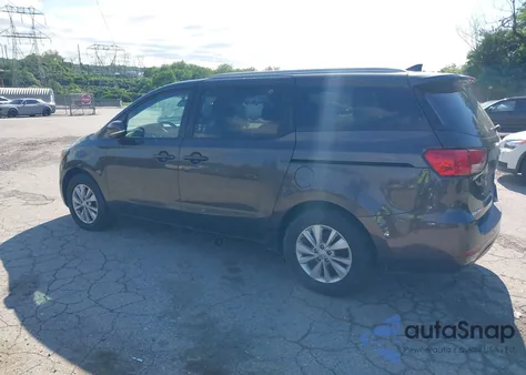 2017 Kia Sedona Lx из США, поврежденный, VIN KNDMB5C14H6283833